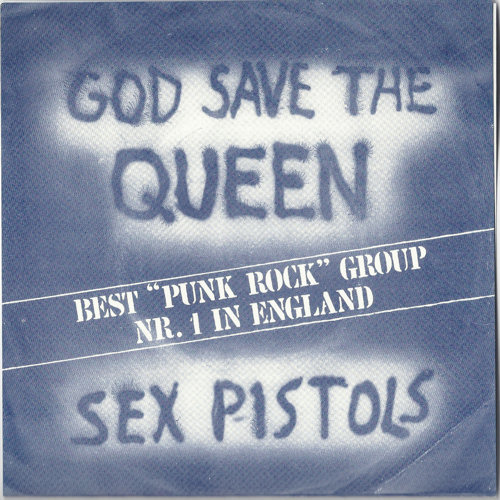 Sex Pistols -  God Save The Queen Counterfeit Brazil / Japan hybrid